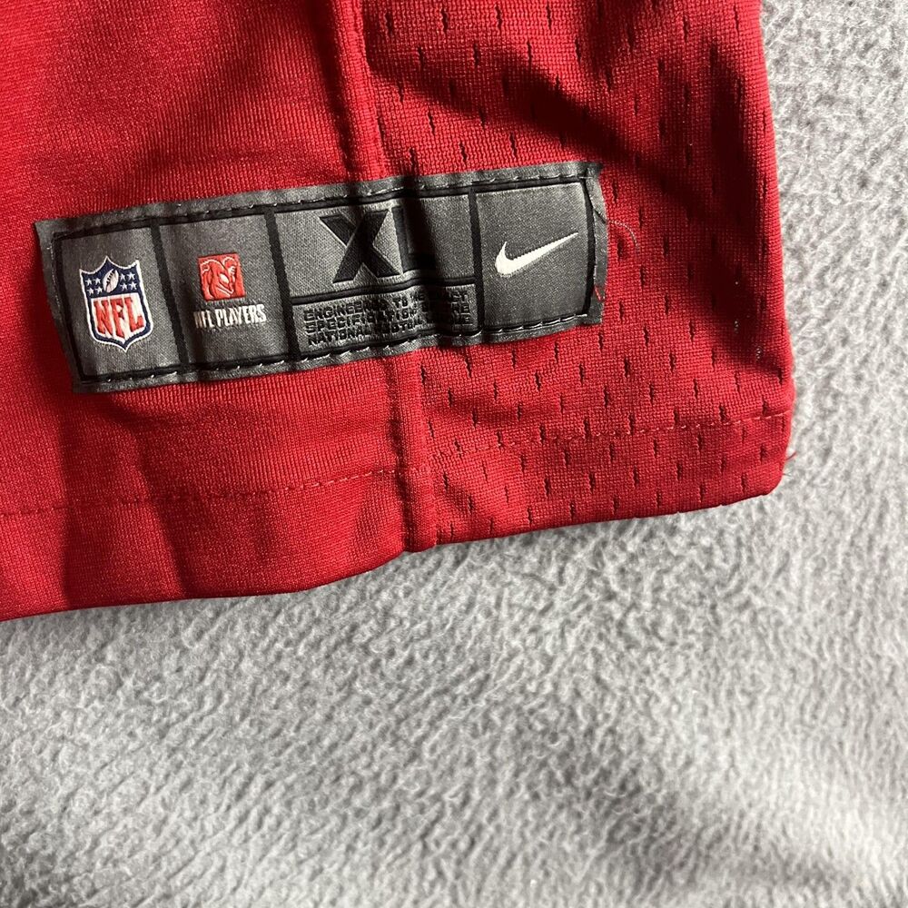 Houston Texans Jersey Boys XL Red Navy NFL Football Nike On Field Shepherd 12 - Picture 7 of 12